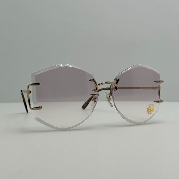 Tura Sunglasses 178 5 1/2 Japan Gold Smoke Pink 62-20-140 main image 9